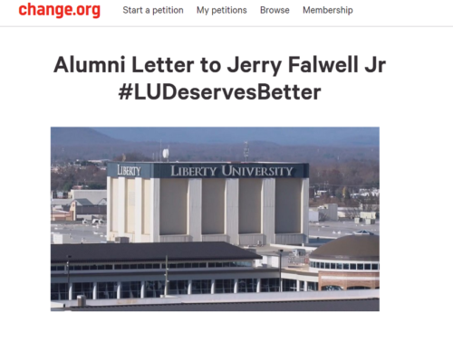 Liberty University’s Director of Diversity Retention Resigns; Students Call for Falwell’s Ouster